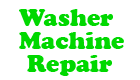 Washer Machine Repair